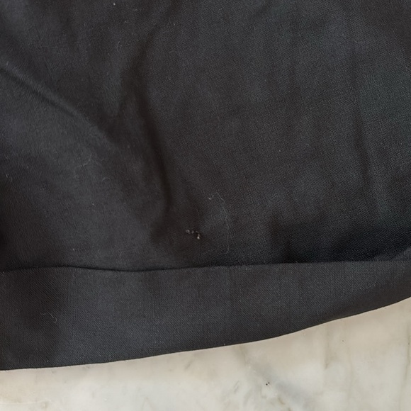 Club Monaco Wool/Spandex Black Dress Shorts Size 4 - Picture 6 of 9